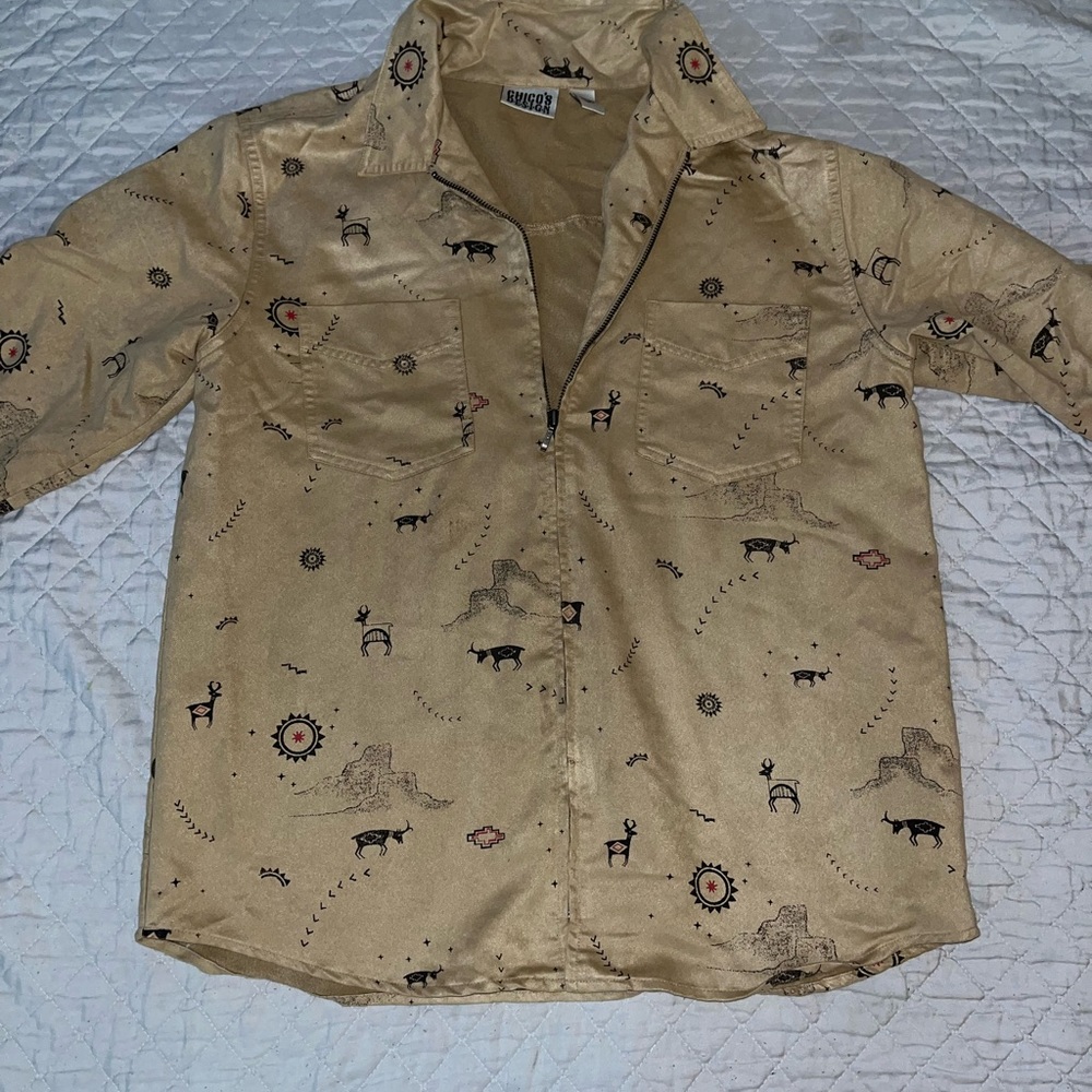 Chico’s Design women’s size 1 button down shirt